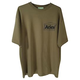 T-shirt Aries in cotone verde - Autre Marque