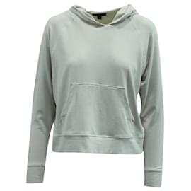James Perse Übergroßer Hoodie aus weißer Baumwolle - Autre Marque