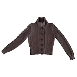 Kurze Weste oder brauner Bomber Adolfo Dominguez T. S