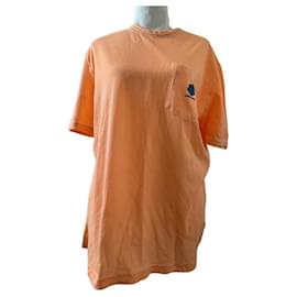 Dsquared2 Orange Cotton T-shirt Men