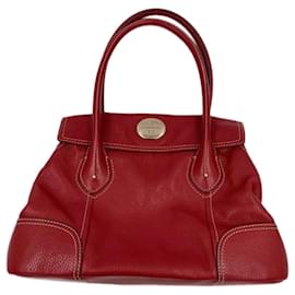 Borsa a mano Lancel Louyetu in pelle rossa