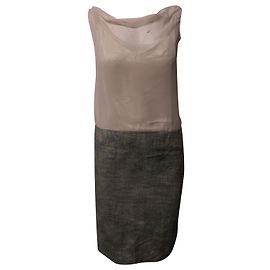 Abito ad anello Roland Mouret in chiffon rosa