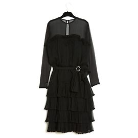 Nina Ricci NERO BALZE IN SETA EN38