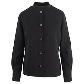 Veste en laine noire Yves Saint Laurent