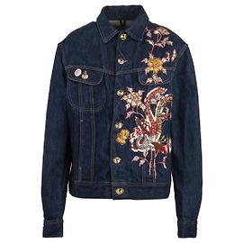Autre Marque Giacca di jeans ricamata Lily Farouche Munich