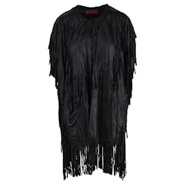 Autre Marque Diliborio Gilet Lungo con Frange