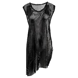 Autre Marque Cutulicult Longtop aus Leder mit Cutout