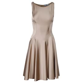Vestido Satén Blumarine