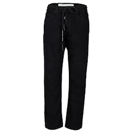 Jeans con etichetta principale bianco sporco - Off White