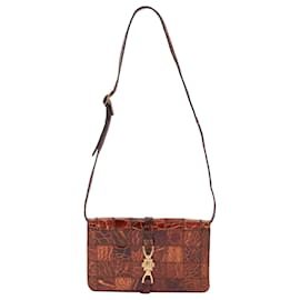Autre Marque Borsa Collection Privée in pelle marrone