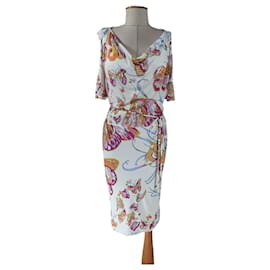 Emilio Pucci Kleid Multicolore aus Viskose