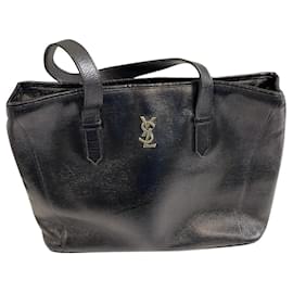 Saint Laurent Handtasche aus schwarzem Leder