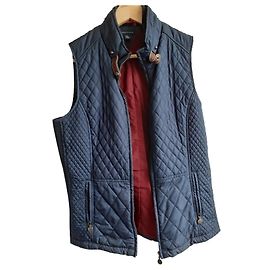 Tommy Hilfiger Steppjacke aus Wolle und Nylon Navy Blau L