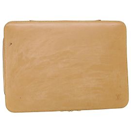 LOUIS VUITTON Cartella Valtec Pelle Nomade Beige M99071 LV Aut 32637alla