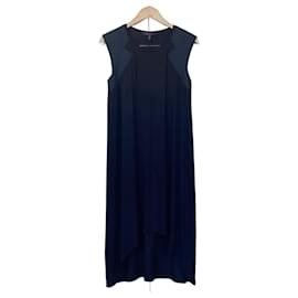 Bcbg Max Azria BCBGMaxazria Vestido Alto Bajo Negro "Demi"