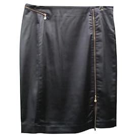Just Cavalli Rock aus Polyester in Schwarz