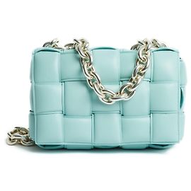 Bottega Veneta CASSETTA A CATENA MENTA NUOVA