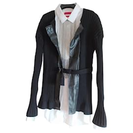 Liu.Jo Strickpullover Schwarz Viscose XL