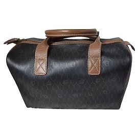 Borsa Christian Dior Boston in Tela Monogrammata Marrone