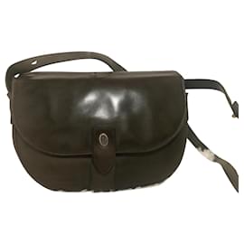 Borsa a tracolla Christian Dior in pelle kaki