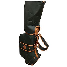 Borsa da golf Christian Dior in pelle verde scuro