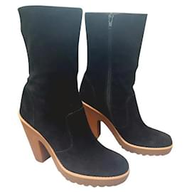 Marc by Marc Jacobs - nuevos botines de ante genuino. Talla UE: 38, REINO UNIDO: 5