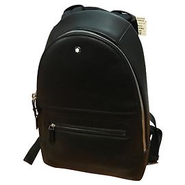 Mini zaino Montblanc Meisterstück Selection Soft in pelle nera