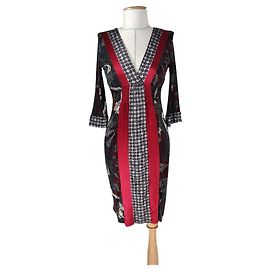 Hale Bob Kleid aus Seide und Polyester