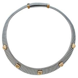 Bulgari Tubogas con borchie oro