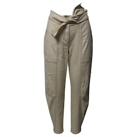Ulla Johnson Storm Jeans aus cremefarbener Baumwolle