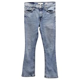 RE/DONE Jeans rectos de algodón azul claro - Re/Done