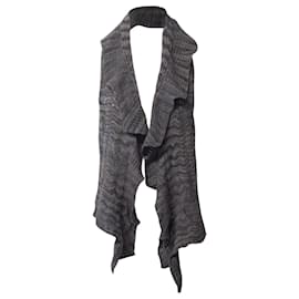 Missoni Scialle in Maglia in Cashmere Grigio