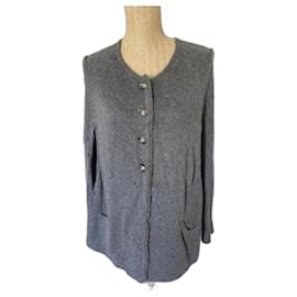 Gerard Darel Poncho Grau Angora