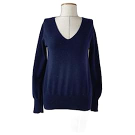 FTC Kaschmir Pullover in Marineblau