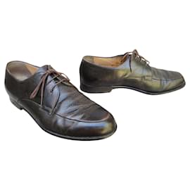 Derby Bally Martore in pelle marrone scuro 42,5