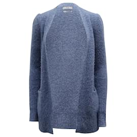 CO Open Cardigan em Caxemira Azul - Marc by Marc Jacobs