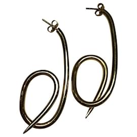 Ohrringe aus goldfarbenem Metall - Autre Marque
