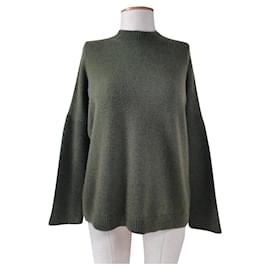 Maison Anje Ledelita Kaschmirpullover Grün - Autre Marque