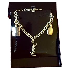 Bracelet Charms Yves Saint Laurent en acier