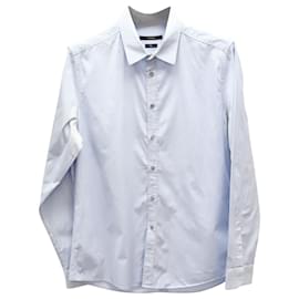 Camicia Gucci Slim Fit in Cotone Azzurro