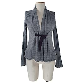 Odd Molly Strickjacke aus Baumwolle Grau