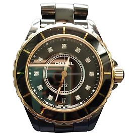 Chanel J12 Keramik Uhr Schwarz 38mm