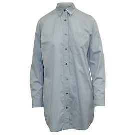 Alexander Wang Shirt Dress in Light Blue Cotton