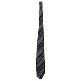Giorgio Armani Striped Necktie in Multicolor Silk