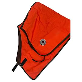Coperta Hermès Arancione in Nylon 130cm