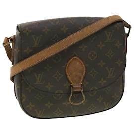 LOUIS VUITTON Monogram Saint Cloud GM Borsa a tracolla M51242 LV Auth em3488