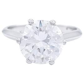 inconnue Solitaire Platinum, WEISSES GOLD, Diamant 2,30 Cts.