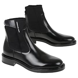 Stivaletti Chelsea Dior in pelle nera