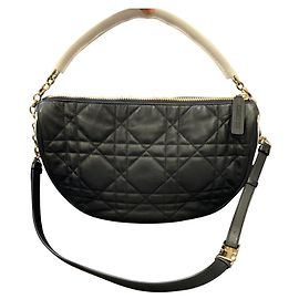 Borsa Dior Vibe Hobo in pelle nera