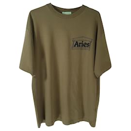 T-shirt Aries in cotone verde - Autre Marque